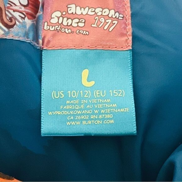 Kid's Burton Sugar & Spice Paradise Print Puffer Vest with Hoot - Picture 13 of 13